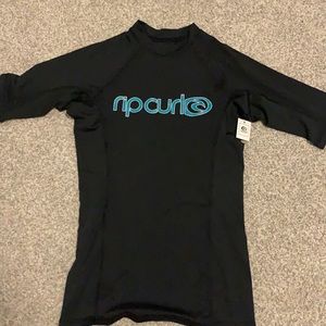 rip curl swim shirt